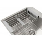Мойка кухонная Arfeka Eco Satin с коландером AR 001 и дозатором AR DS 11 Мойка кухонная Arfeka Eco Satin с коландером AR 001 и дозатором AR DS 11